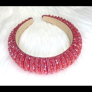 Red Rhinestone Headband